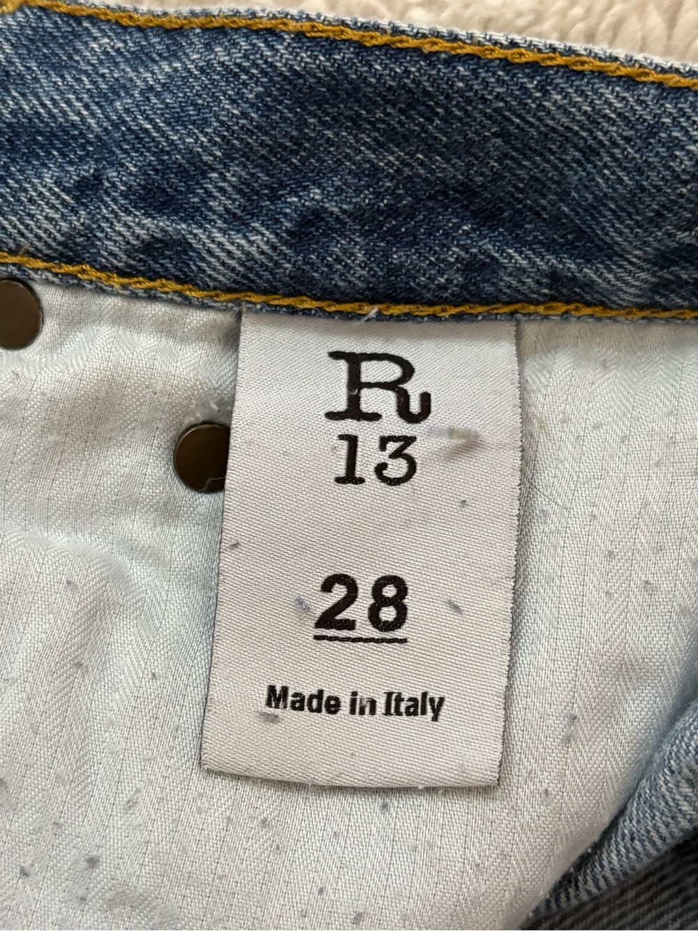 R13 Women’s Cutoff Boyshort - Picture 6 of 6